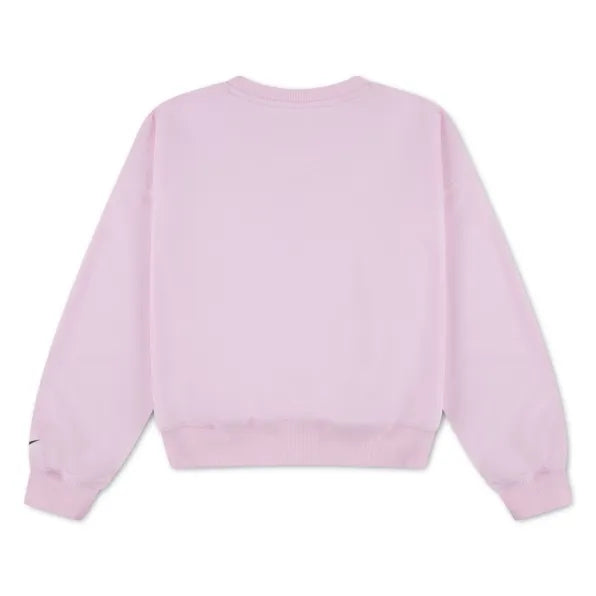 Nike Girls Graphic Sweatshirt In Pink