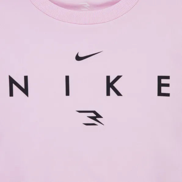 Nike Girls Graphic Sweatshirt In Pink