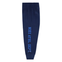 Nike Boys Pull Over Hoodie And Pant Set In Navy