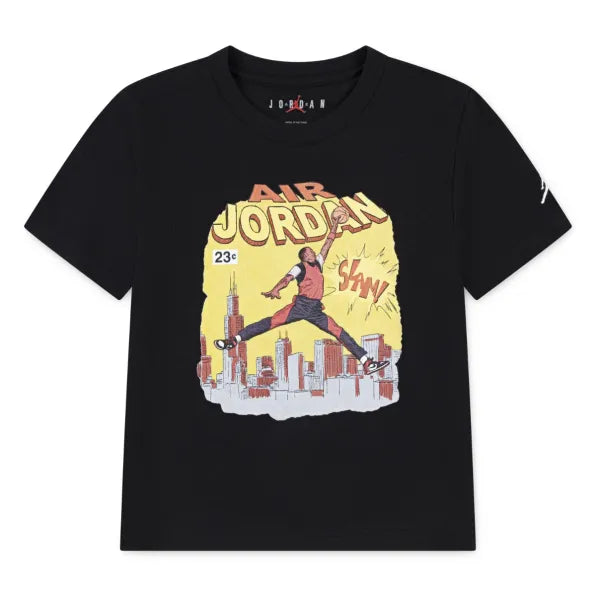 Jordan Boys Comic Slam Black Tee