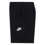 Nike Boys Lbr Cargo Short In Black