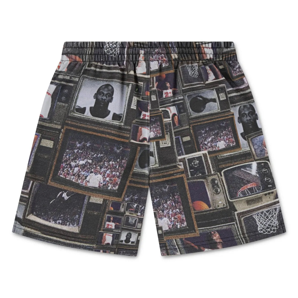 Jordan Boys Brooklyn Aop Shorts In Black Multi