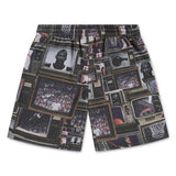 Jordan Boys Brooklyn Aop Shorts In Black Multi