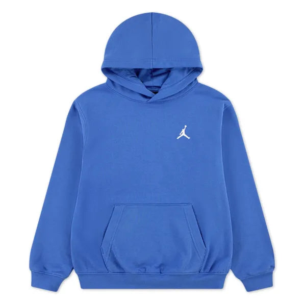 Jordan Boys Brooklyn French Terry Pull Over Hoodie In Blue