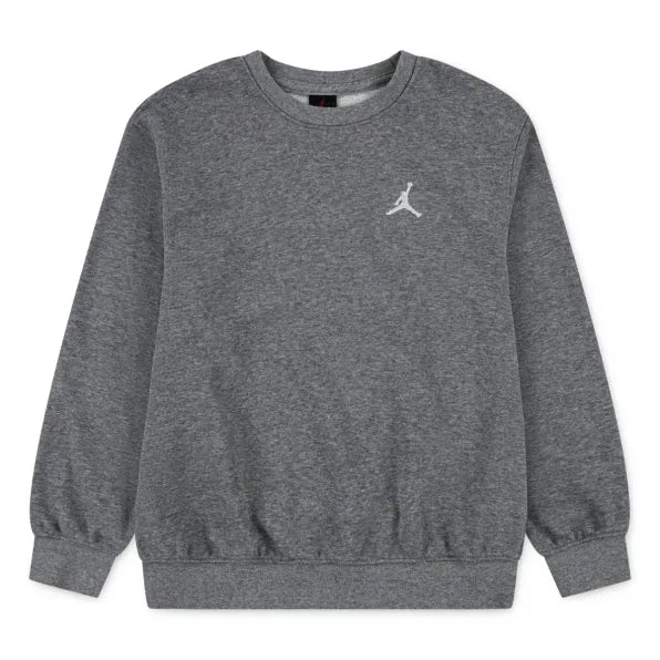Jordan Brooklyn French Terry Crew Sweatshirt In Carbon