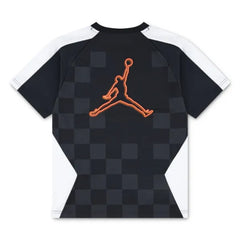 Jordan Boys Deep Dish Poly Jersey Black