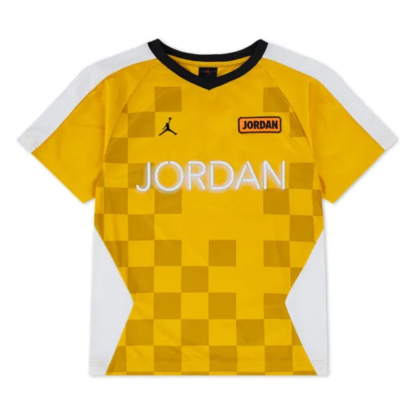 Jordan Boys Deep Dish Poly Jersey Yellow