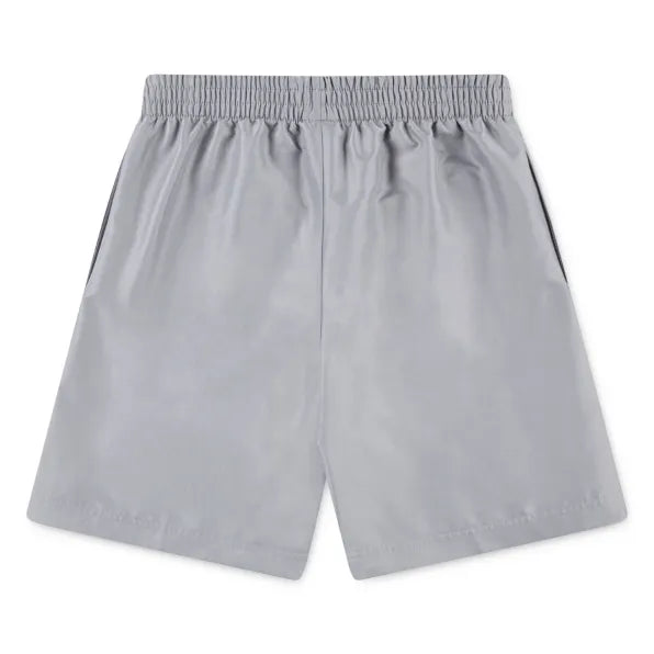 Nike Boys Woven Defense Badge Shorts In Grey