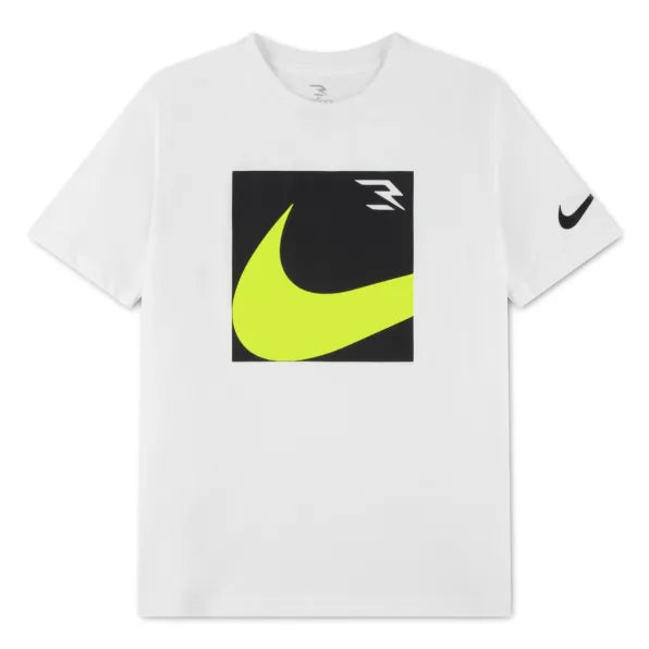 Nike Boys Boxed Swoosh T-Shirt In  White