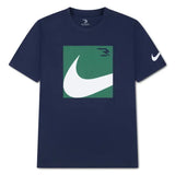 Nike Boys Boxed Swoosh T-Shirt In  Navy