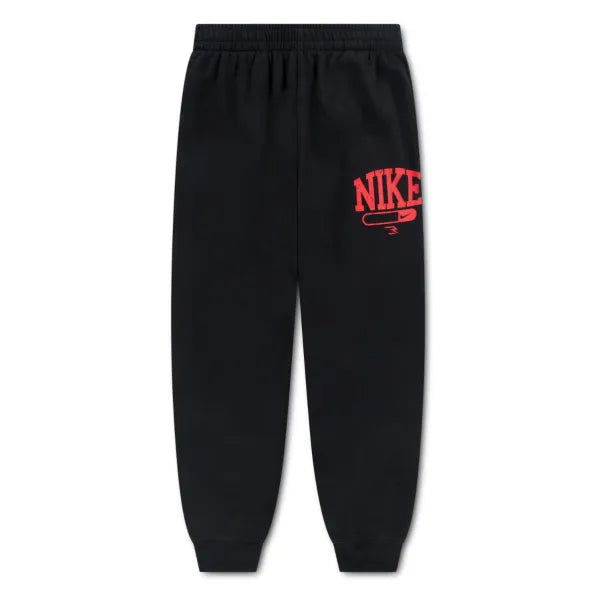 Nike Boys Vintage French Terry Trackpants In Black