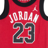 Jordan Boys 23 Jersey 3 Piece Set In Gym Red