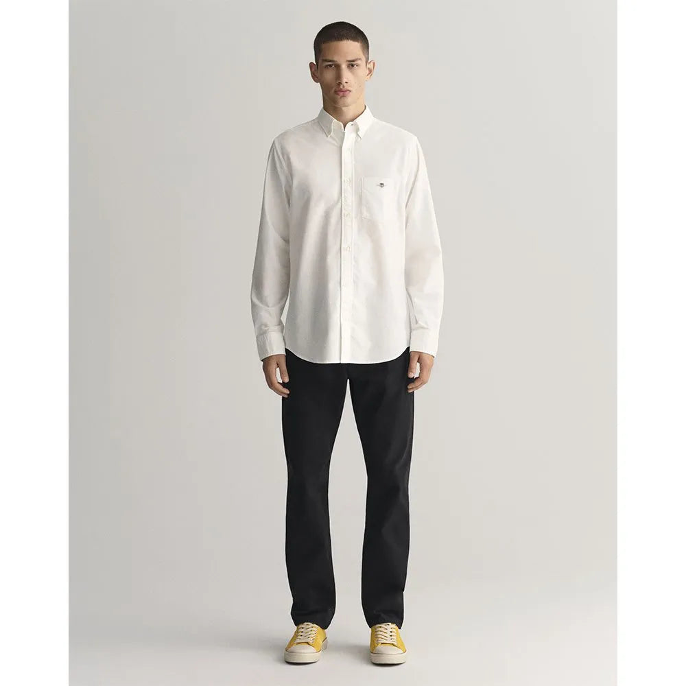 Gant Mans Regular Desert Jeans In Black