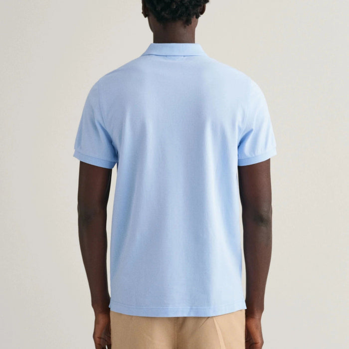 Gant Regular Shield Ss Pique Light Blue