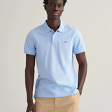 Gant Regular Shield Ss Pique Light Blue