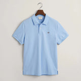 Gant Regular Shield Ss Pique Light Blue