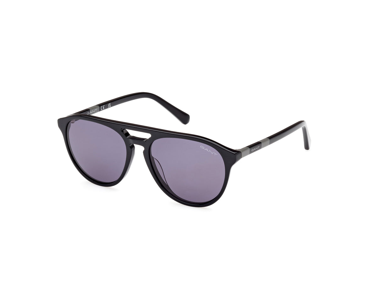 Gant Sunglass Man Shiny Black / Smoke GA7223-5401A