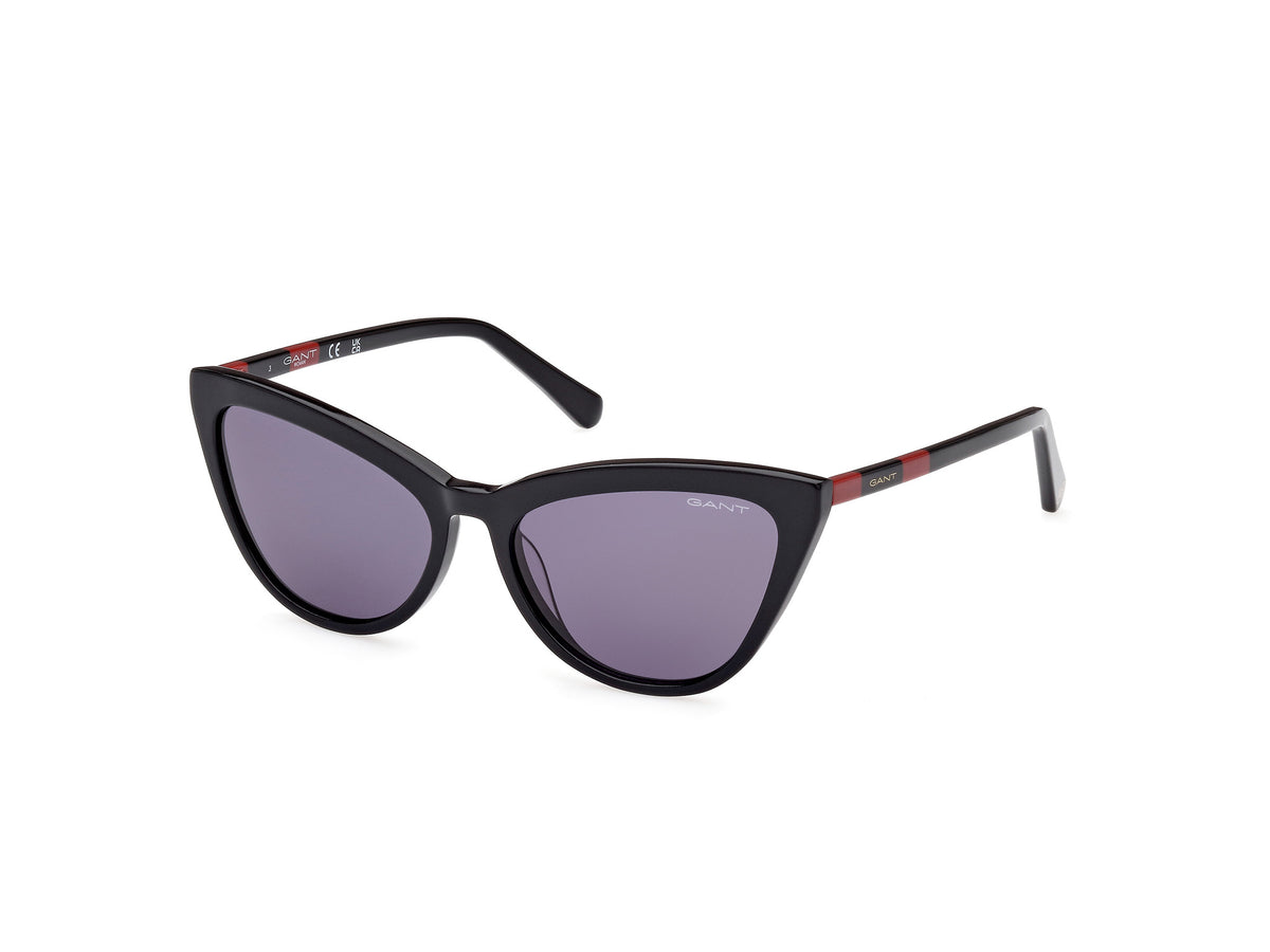 Gant Sunglasses Woman Shiny Black  / Smoke Ga8096-5601A