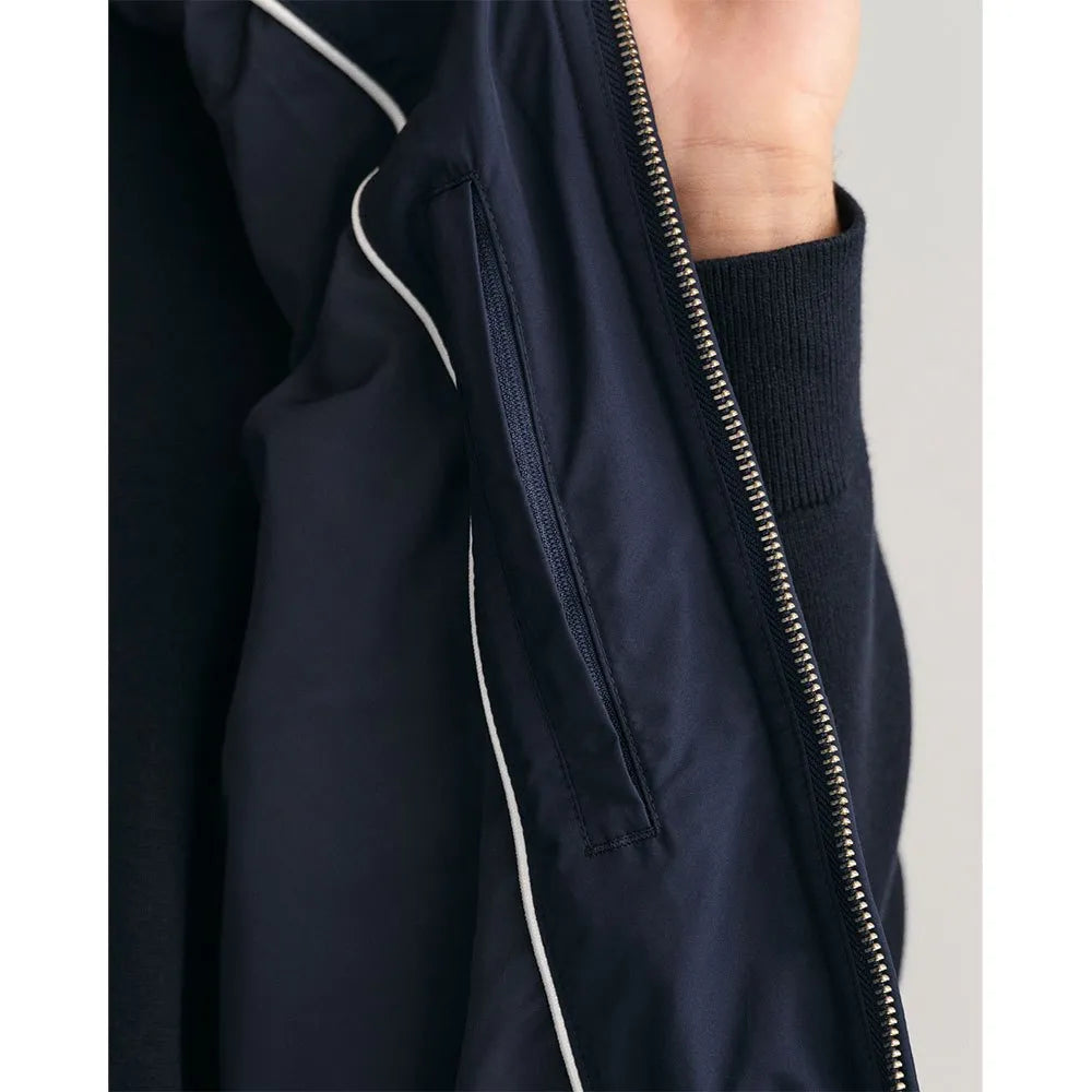 Gant Mens Quilted Body Warmer In Navy