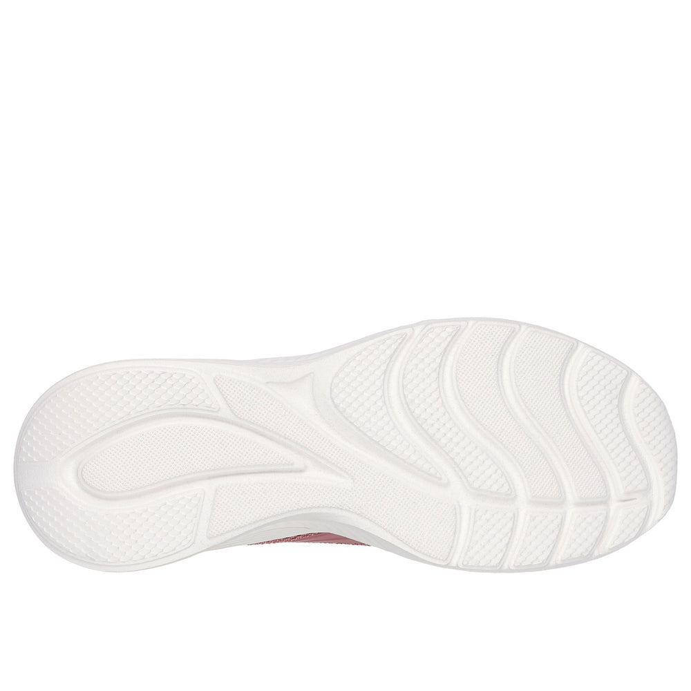 Skechers Womens Bobs Squad Waves Shoes In Rose