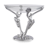 Carrol Boyes Glass Bowl And Stand In Gemini