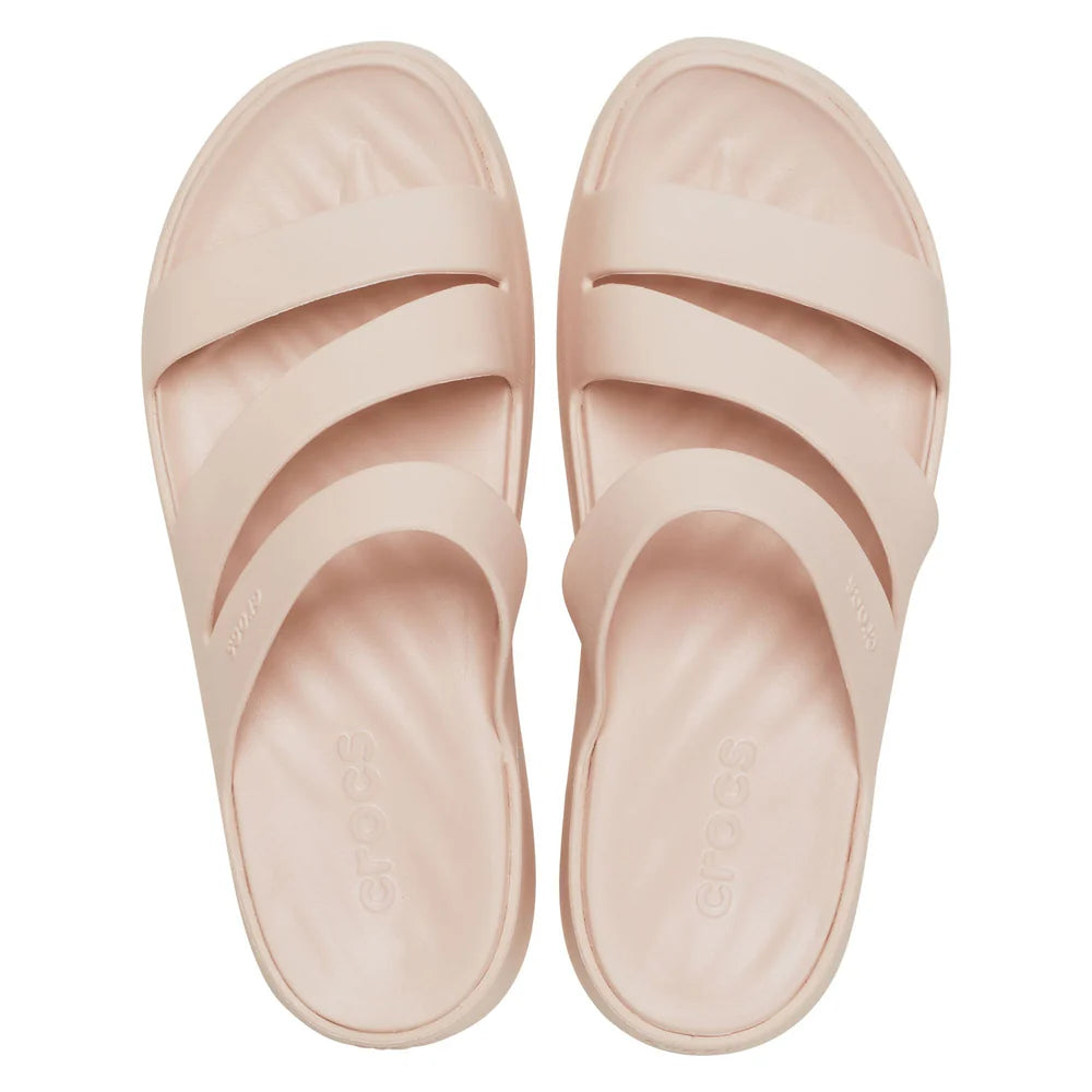 Crocs Womens Getaway Strappy Sandals Light Quarts