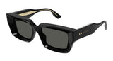 Gucci Unisex Sunglasses In Black