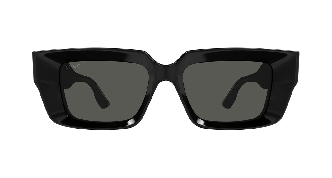 Gucci Unisex Sunglasses In Black