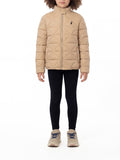 Polo Girls Jamie Puffer Jacket In Camel