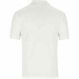 Gant Mens Reg Contrast Pique Golfer In Cream