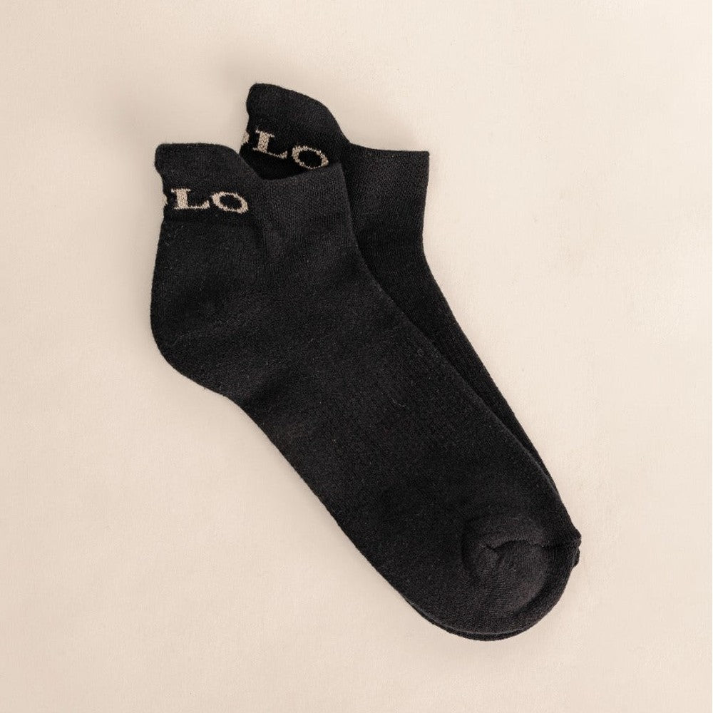 Polo Mens Golf Anklet Sock In Black