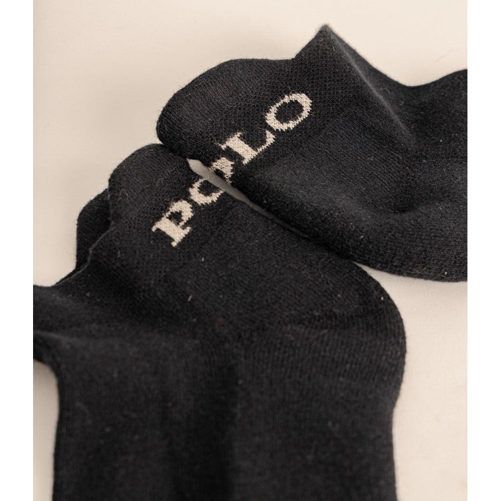 Polo Mens Golf Anklet Sock In Black