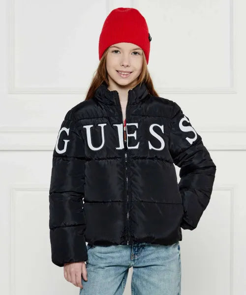 Guess Kids 7G Hooded Ls Puffer Black