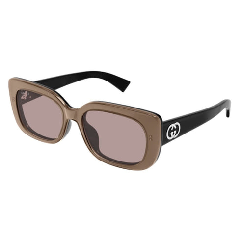 Gucci Sunglasses- Gg1979Sk-004 55 Brown/Black
