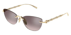 Gucci Gg2063S-005 Womens Sunglasses In Gold