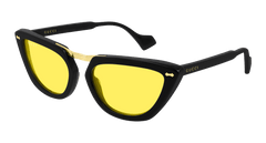 Gucci Sunglass Man Black Yellow GG0616S-002