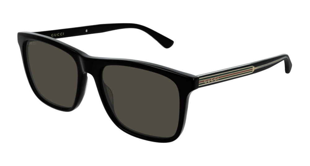 Gucci Sunglasses Mens In Black Grey GG0381SN-007