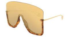 Gucci Sunglass Man Havana Gold Yellow GG0540S-003