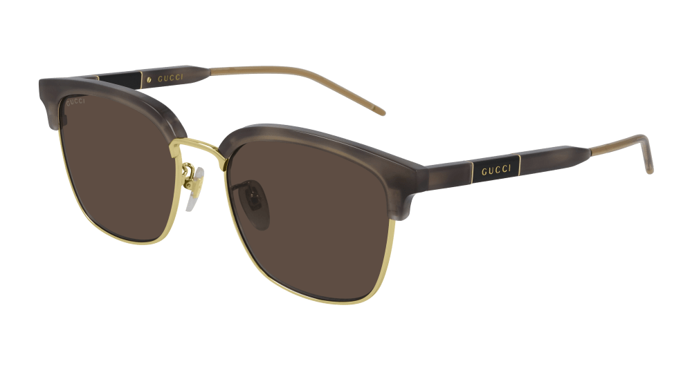 Gucci Sunglass Man Havana Brown GG0846SK-003