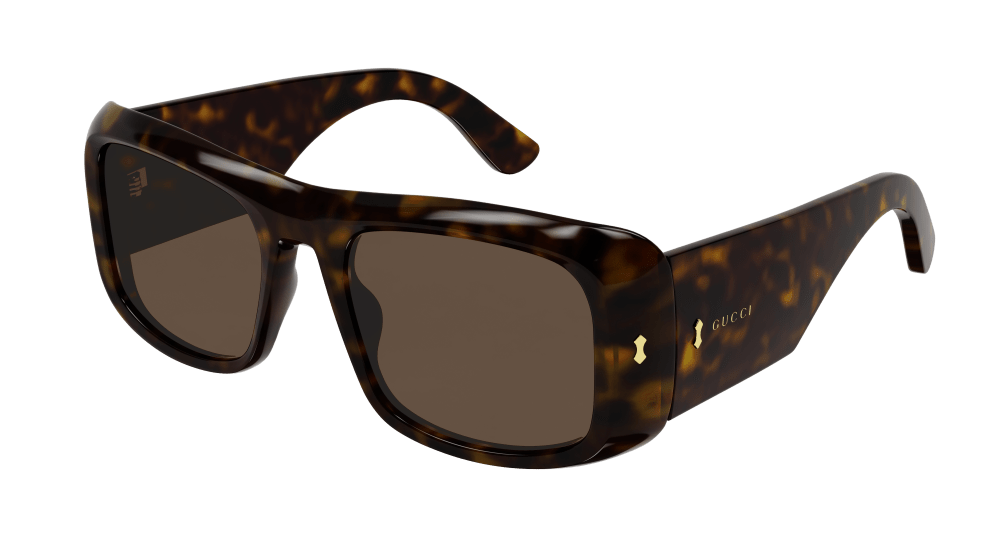 Gucci Sunglass Man Havana Brown GG1080S-002