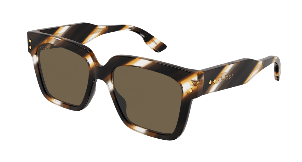 Gucci Sunglasses Man Havana Brown Gg1084S-003
