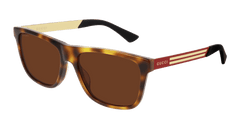 Gucci Sunglass Man Havana Red Brown GG0687S-004