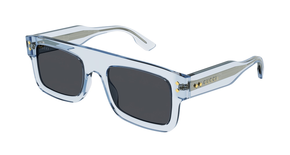 Gucci Sunglass Man Light Blue Grey GG1085S-004