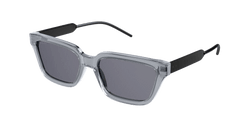 Gucci Sunglass Man Grey Black Smoke GG0975S-001