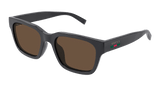Gucci Sunglasses Mens In Grey Brown GG1857SK-004