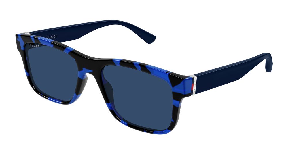 Gucci Sunglasses Mens In Havana Blue GG2085S-004