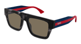 Gucci Sunglasses Mens In Havana Blue Brown GG1868S-004