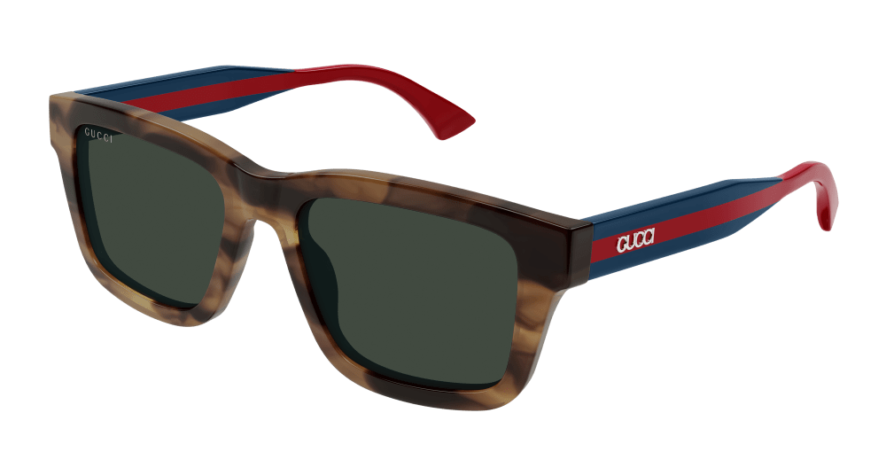 Gucci Sunglasses Mens In Havana Blue Green GG1869S-003