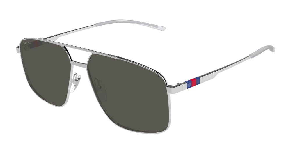 Gucci Sunglasses Mens In Silver Grey GG1676S-001