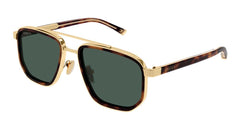 Gucci Sunglasses Mens In Gold Havana Green GG2073S-003